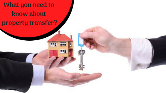 transfer of property in will