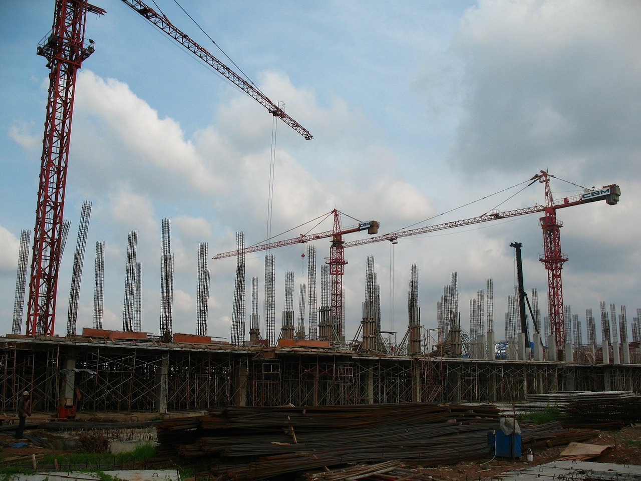 Under-construction Building