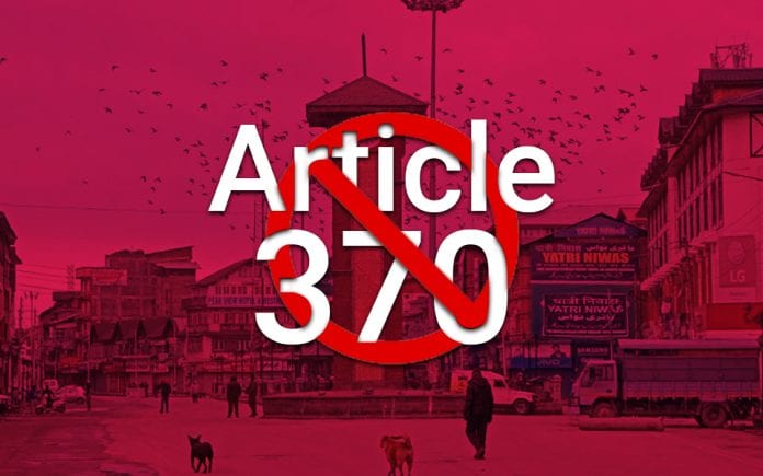 Scrapping of Article 370