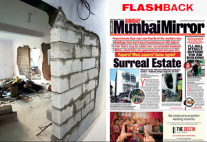 Demolition of Juhu Building