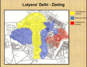 lutyens delhi map