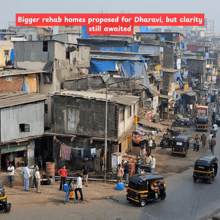 Bigger rehab homes proposed for Dharavi