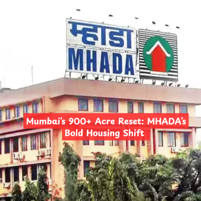 Mumbai’s 900+ Acre Reset: MHADA’s Bold Housing Shift