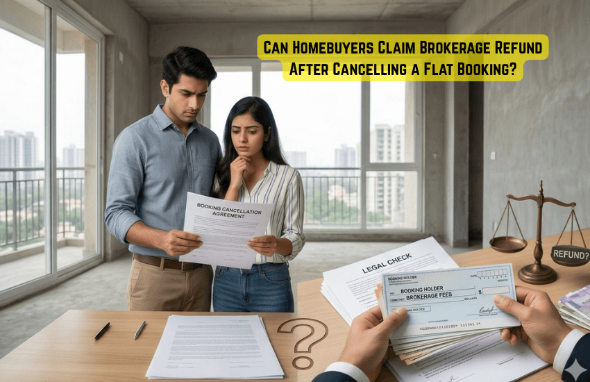 Can Homebuyers Claim Brokerage Refund After Cancelling a Flat Booking?