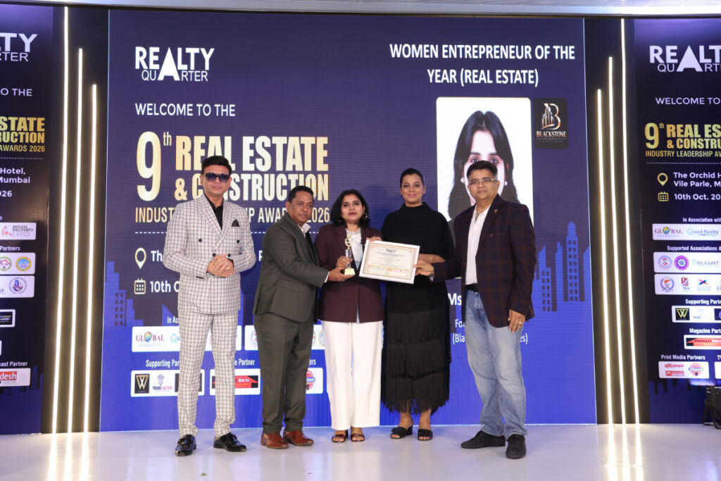 Women Entrepreneur of the Year (Real Estate): Ms. Babita SS, Blackstone Properties
