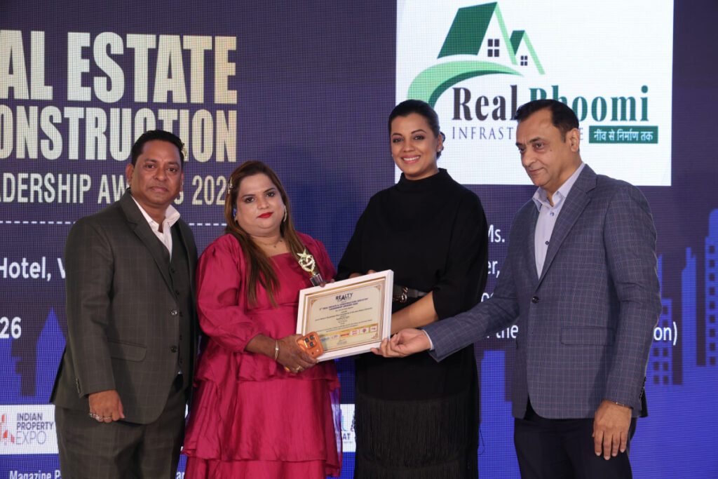 Iconic Modern Residential /Plot Consultants of the year (Raipur Division) - Real bhoomi infra - Ms. R Parveen