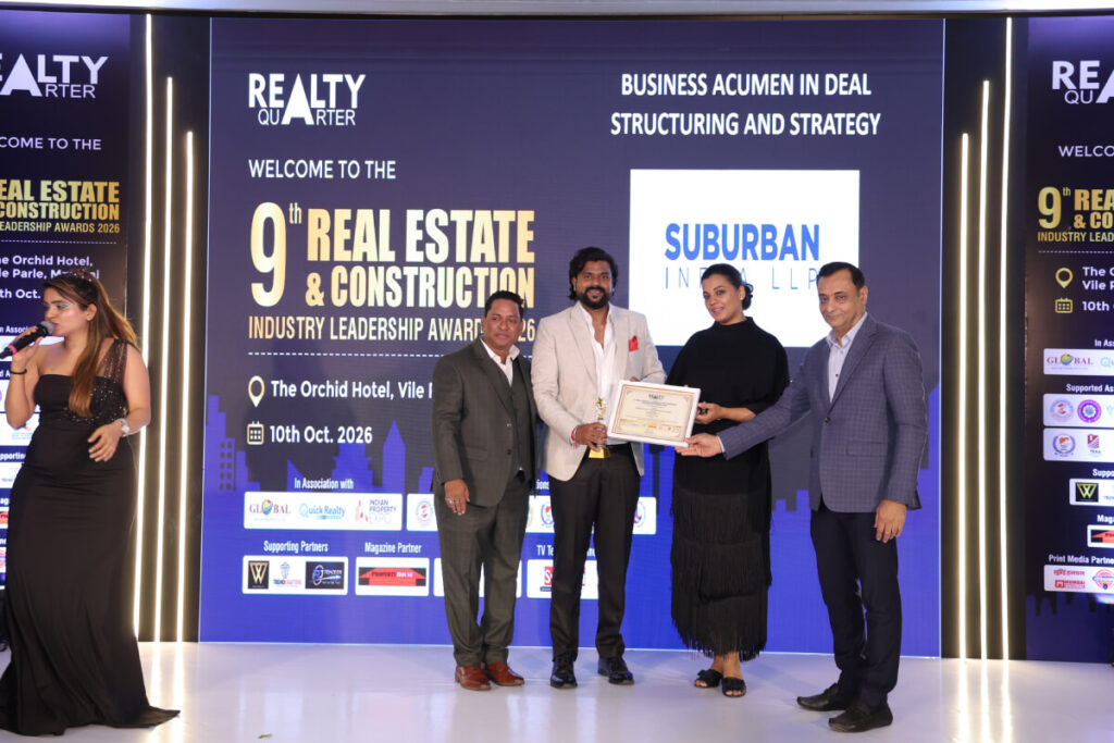 Business Acumen In deal structuring and strategy- Suburbun Infra - Siddhanth D Thakur